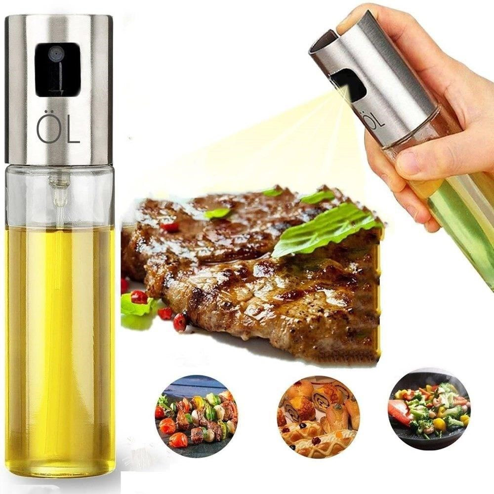 Oil Sprayer Dispenser Cooking Baking BBQ Spray Bottle Kitchen Tool
