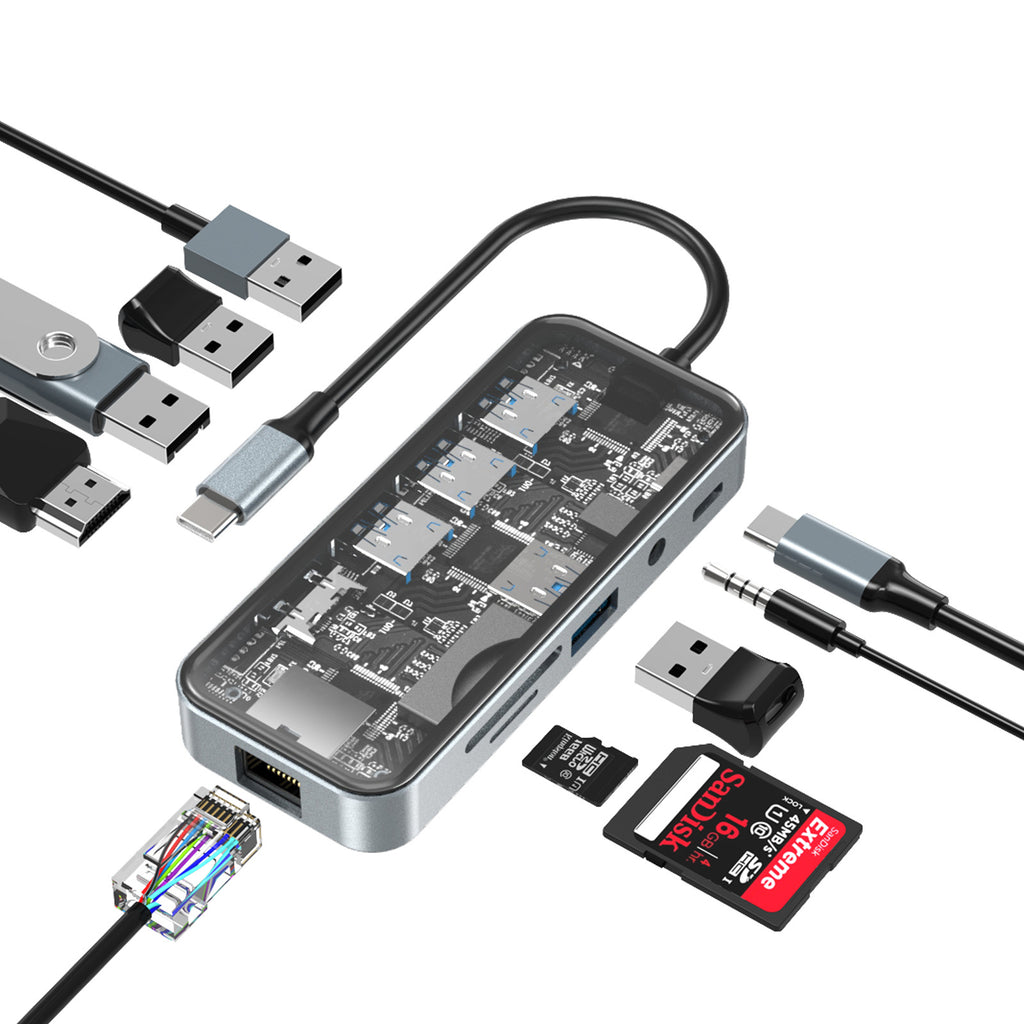 10 in 1 USB Hub