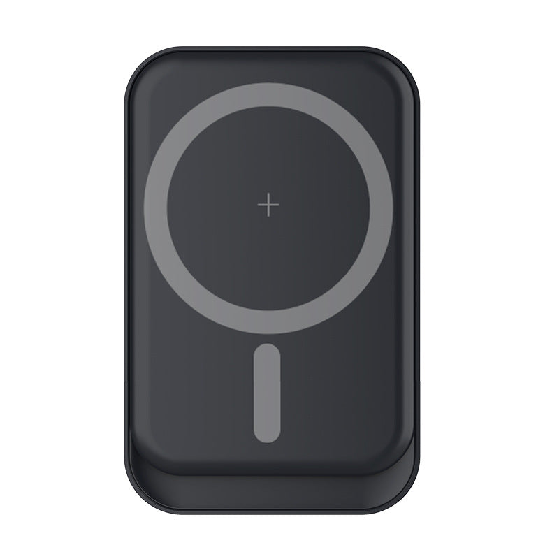 Magnetic Wireless Car Charger Black