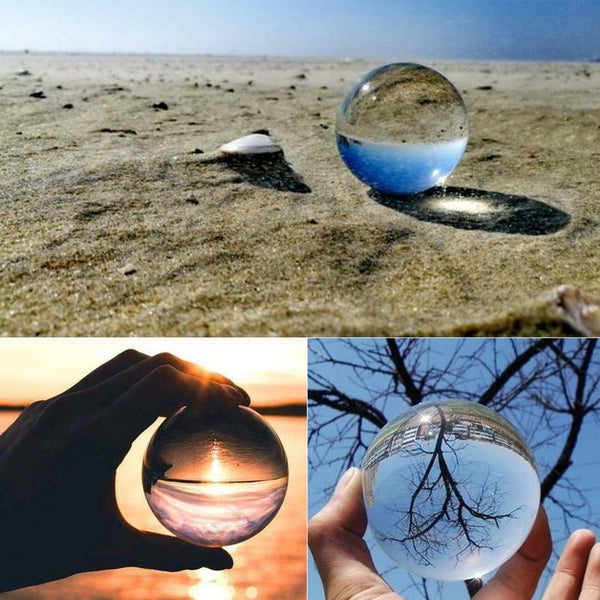 Glass Photo Ball