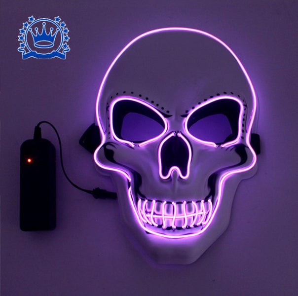 Party Costume Mask Glow LED Halloween Masks