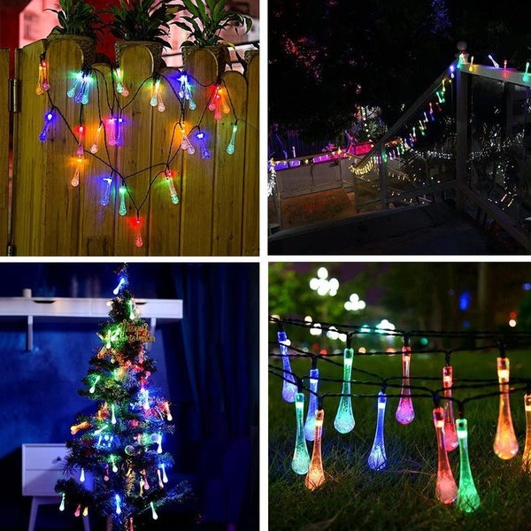 Solar String Lights 30LED Christmas Outdoor Lights