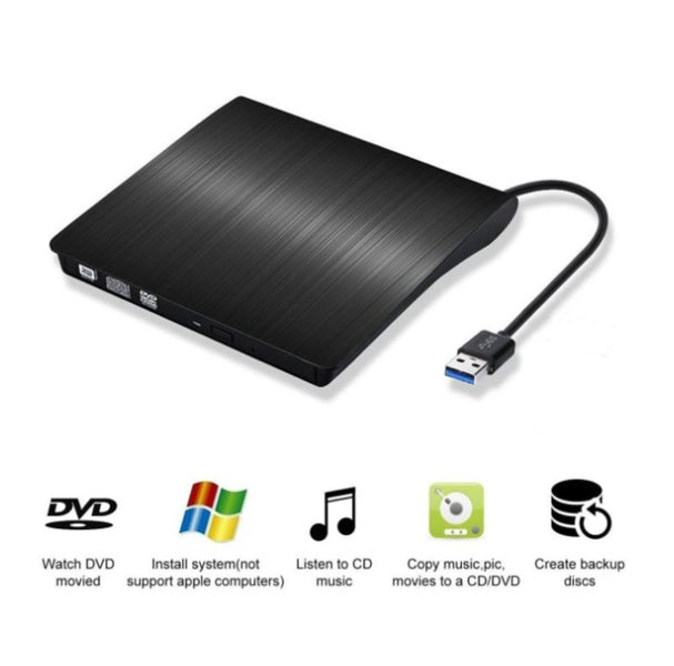 USB 3.0 External DVD Reader Writer