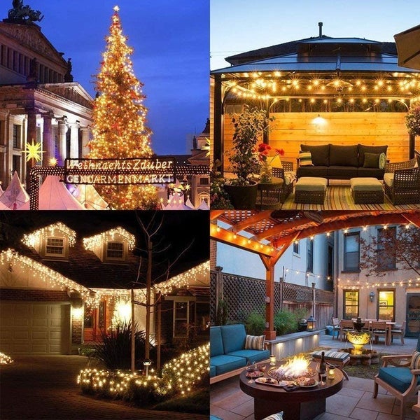 Solar String Lights 30LED Christmas Outdoor Lights