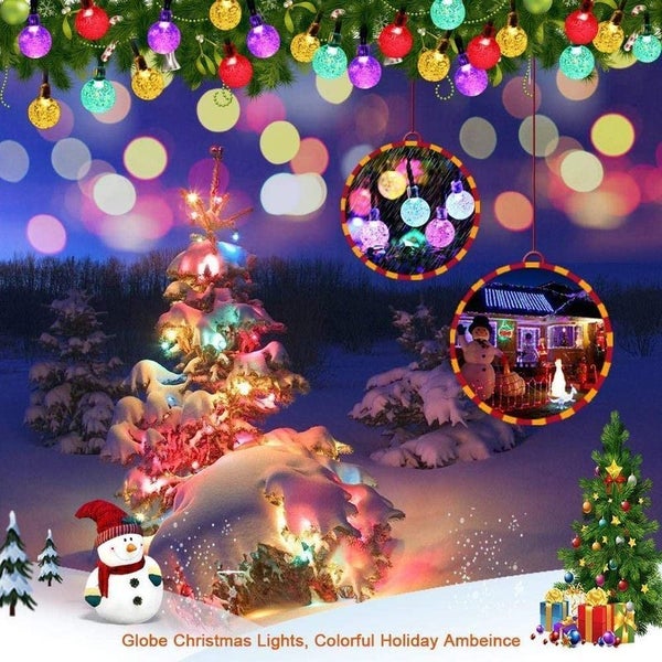 Solar String Lights 50LED Christmas Outdoor Lights