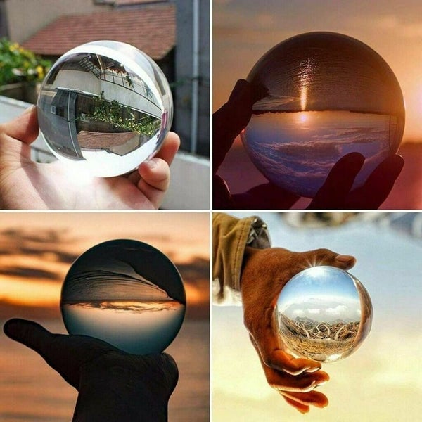 Glass Photo Ball