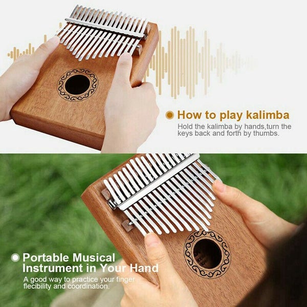 17 Key Kalimba Pocket Thumb Piano Mini Keyboard