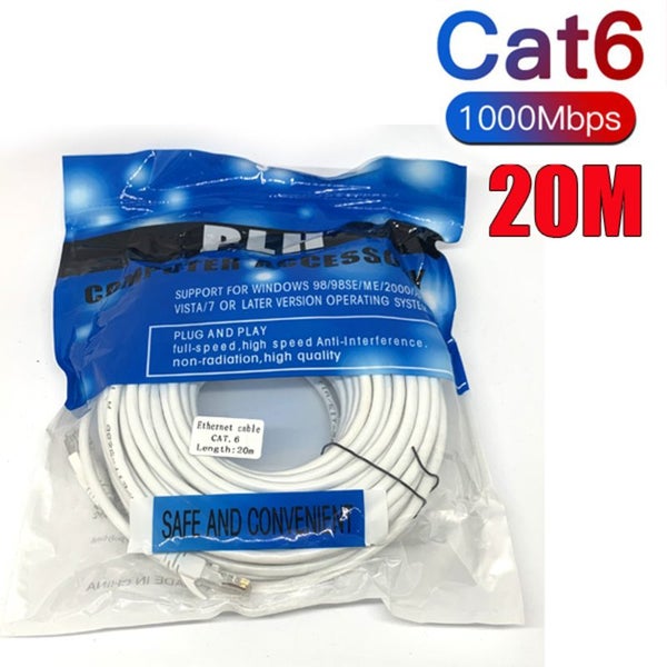Cat6 Network Ethernet Cables 20M