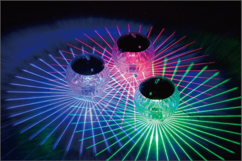 Solar Led Light RGB Color Changing