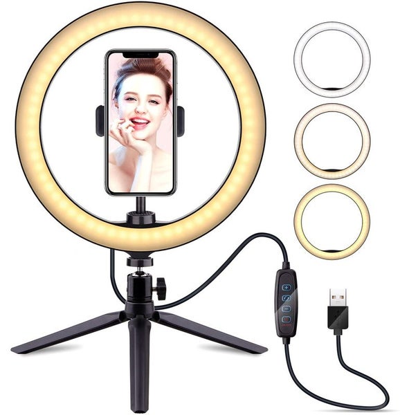 LED Selfie Ring Light Set