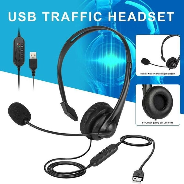 Headset Headphones with Microphone