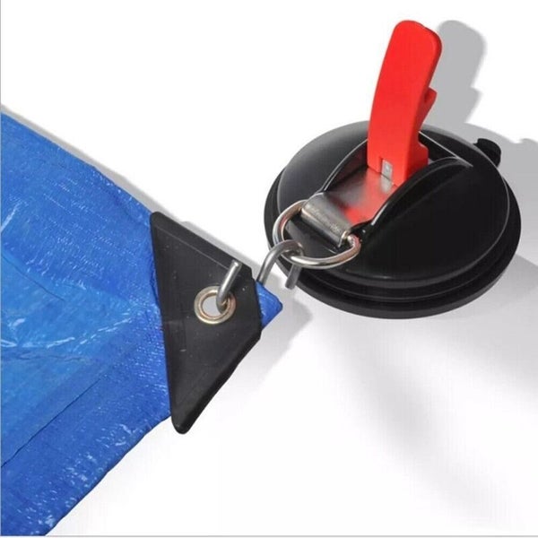 Heavy Duty Suction Cup Anchor with Securing Hook