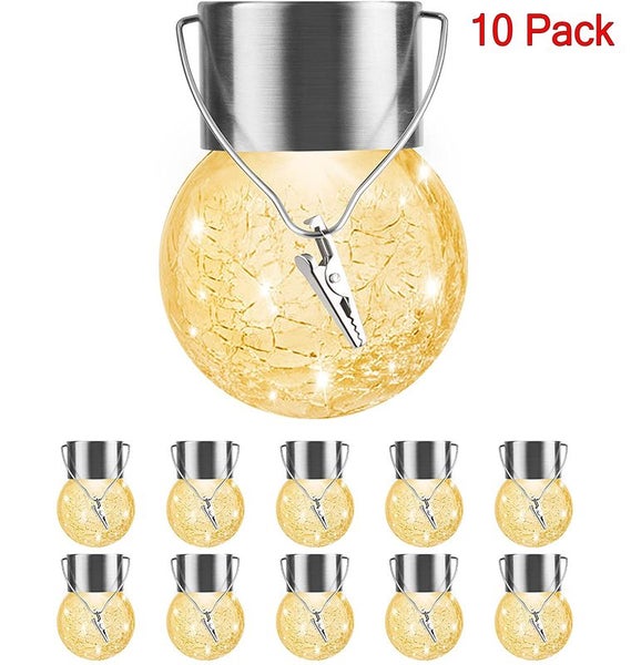 Solar Lights Outdoor Hanging Ball Lights