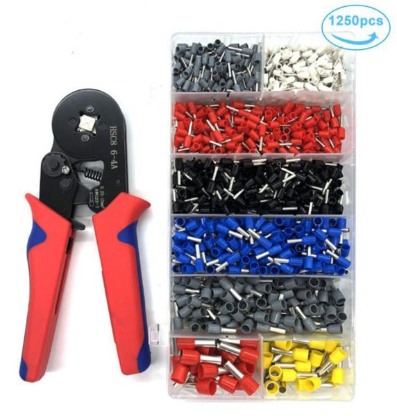 Crimping Plier Set With Terminals