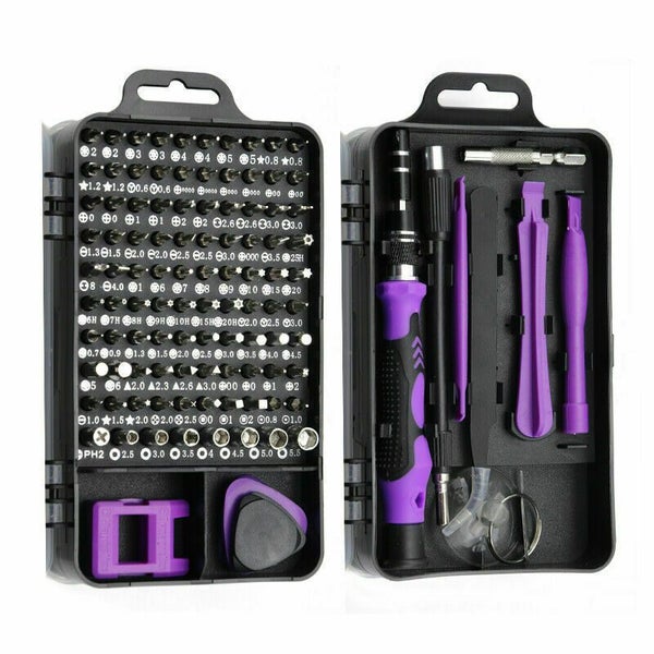 115pcs Screwdriver Set Computer Watch Phone Repair Tool Kit