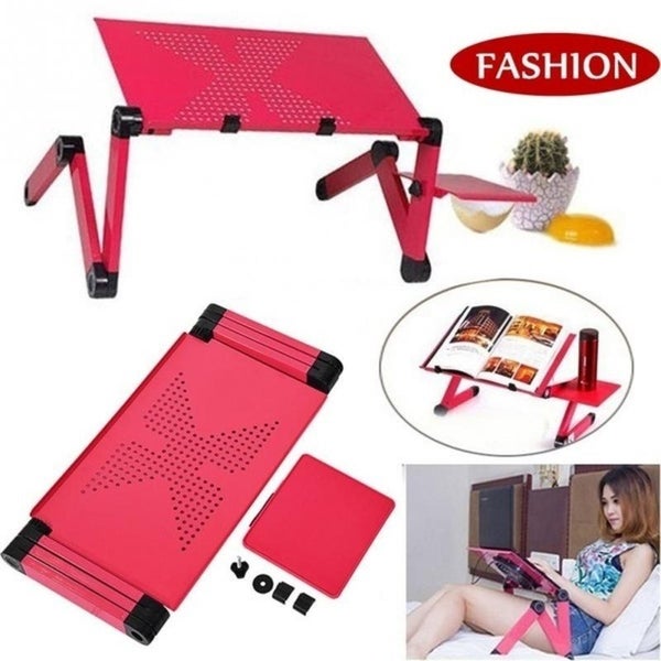 Adjustable Laptop Desk Bed Tray Stand