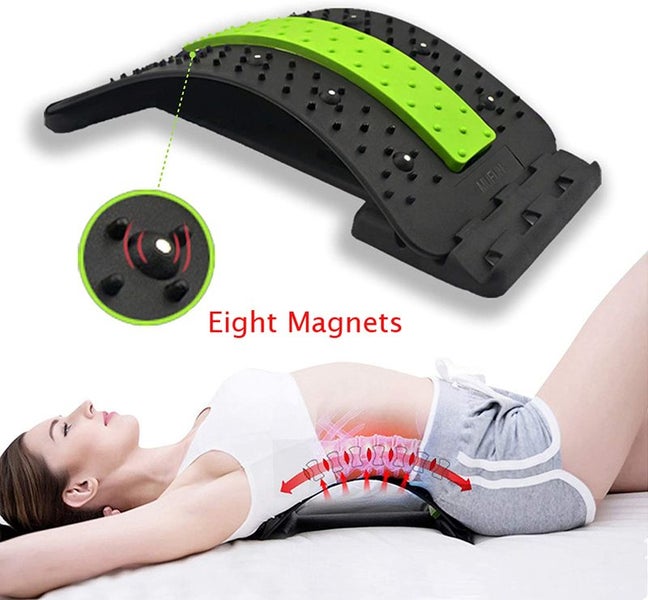 Back Spine Magnetic Tractor Lumbar Spine Back Support Stretch
