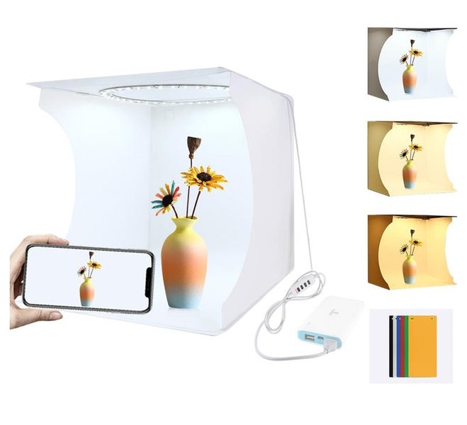 Photo Studio with LED Light