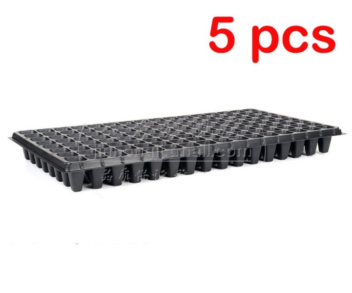 Seed Tray 5 Trays 128 Cells