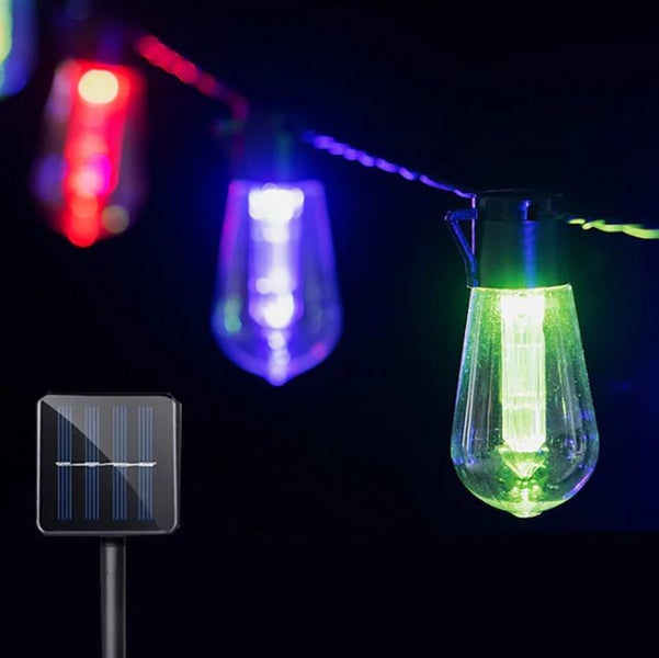 Solar Festoon Light Outdoor String Lights