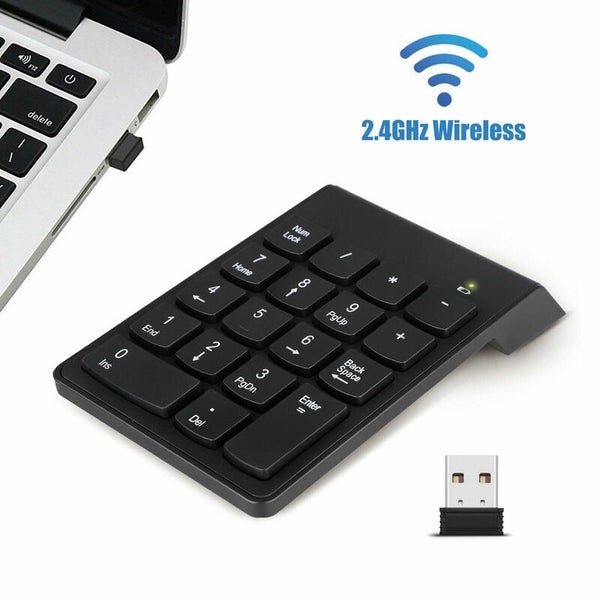 Wireless Numeric Keypad Mini Number Keyboard