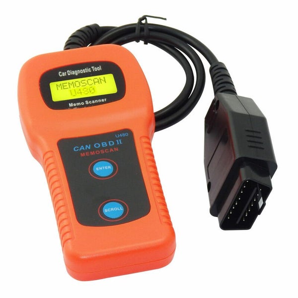 U480 Car Diagnostic Scanner Tools OBDII OBD2 Fault Code Reader