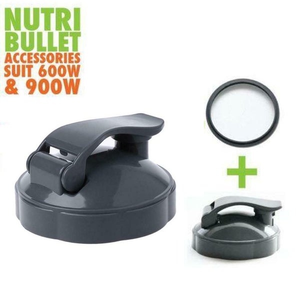 Nutribullet Flip Top Lid + Rubber Gasket 600W 900W