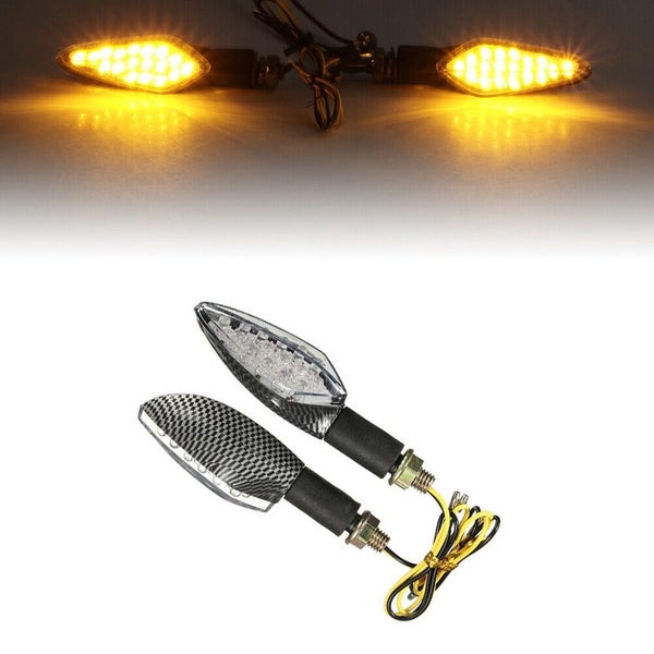 Motorcycle Turn Signal Lights Indicators Blinker Flashlights