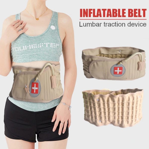 Spinal Air Traction Back Brace Belt Physio Decompression Waist Support