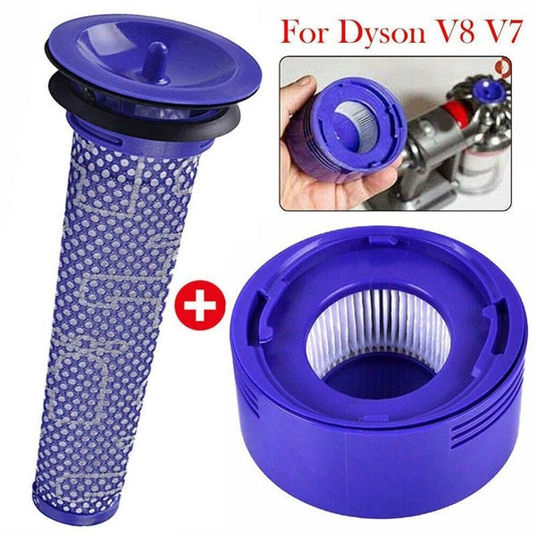 Pre and Post Filters Replacement Set for Dyson V7 and V8 Cordless Vacuum