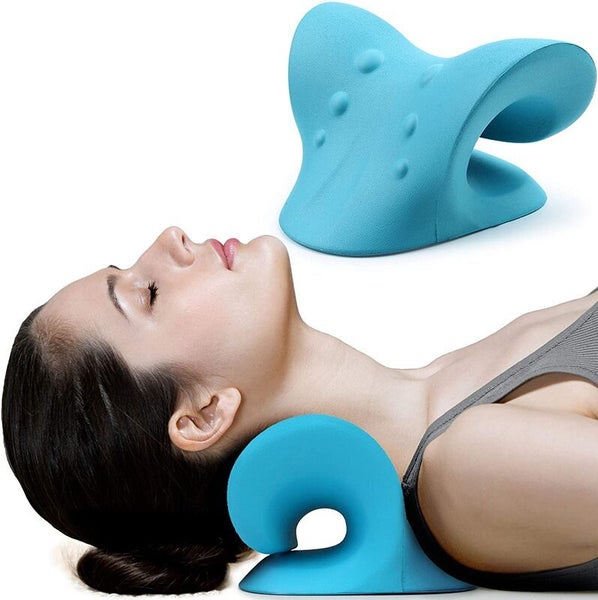 Neck Stretcher Shoulder Relaxer Pillow Cervical Traction Device
