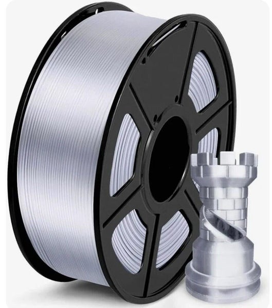 3D Printer Filament PLA Silk Silver