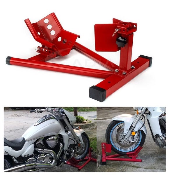 Universal Motorbike Stand Front Wheel chock Adjustable