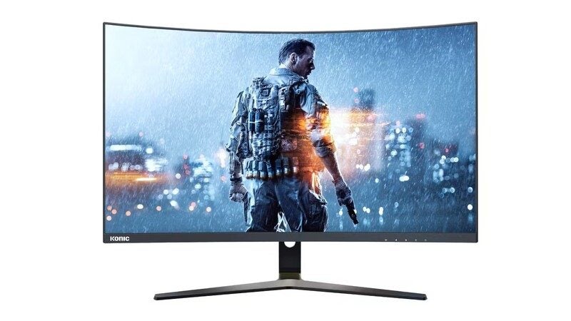 KONIC 27" 1920x1080 165Hz 2ms Curved FHD Gaming Monitor VA Panel KDM