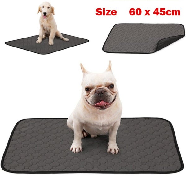 Pet Dog Pee Pad Urine Mat Washable Reusable Puppy Training Pads M