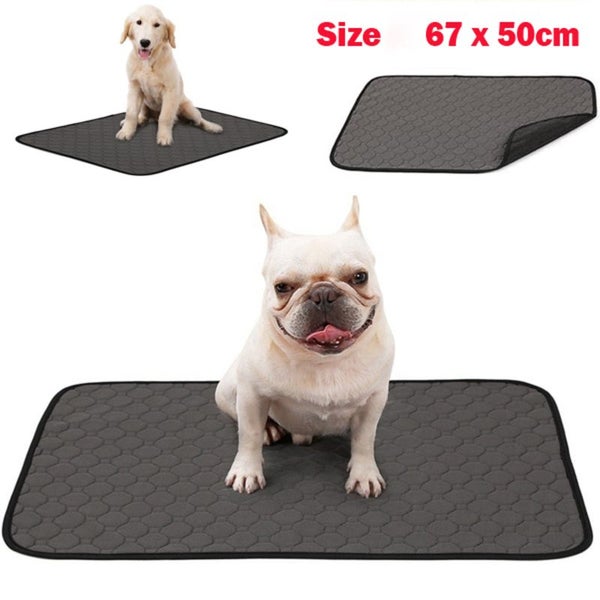 Pet Dog Pee Pad Urine Mat Washable Reusable Puppy Training Pads L