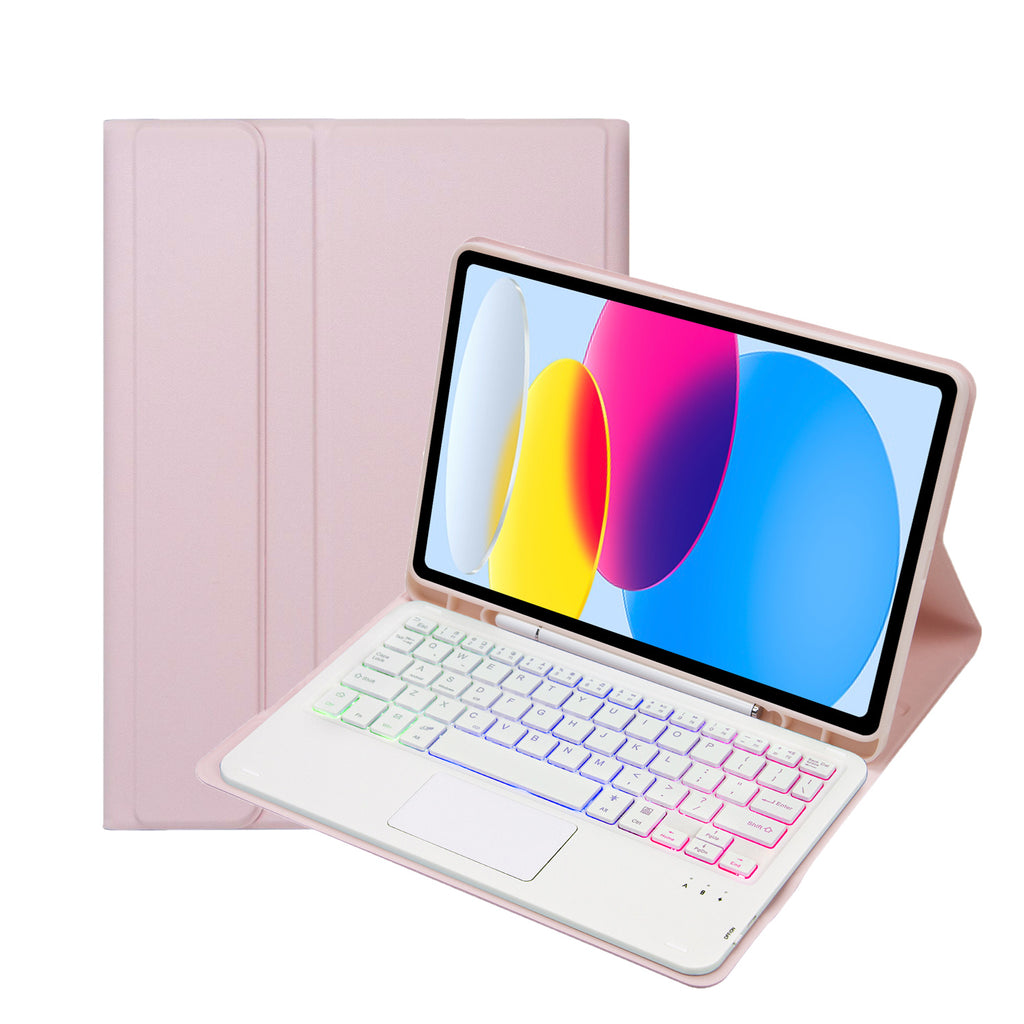 iPad 10.9" Case (10th Gen 2022) Touch Keyboard Case