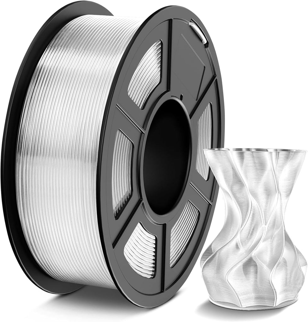 PETG 1KG 3D Printer Filament - Transparent
