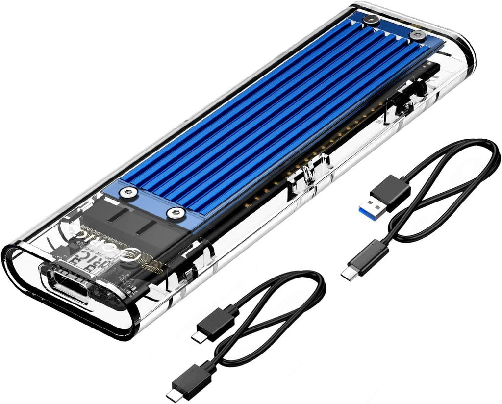 M.2 Enclosure Tool-Free USB3.1 Type-C Gen2 10Gbps to M.2 SSD Enclosure