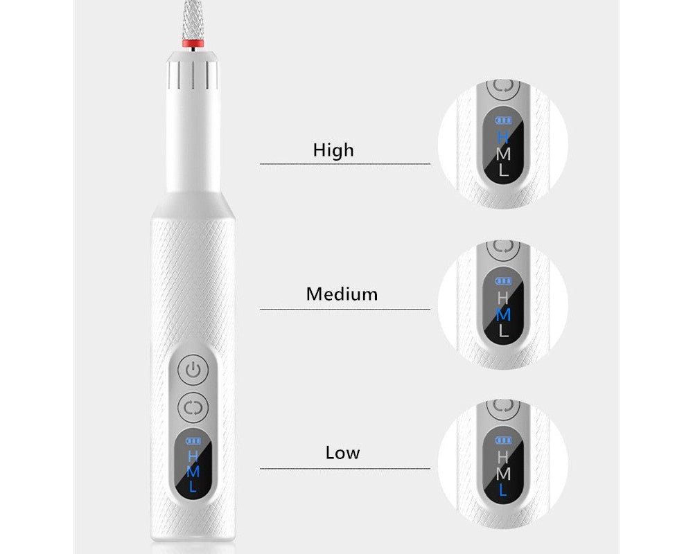 Nail Drill, Cordless Electric Files Rechargeable