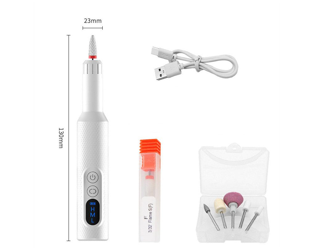 Nail Drill, Cordless Electric Files Rechargeable