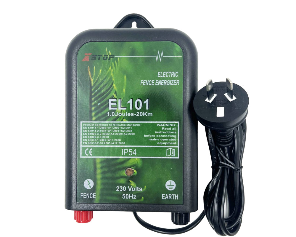 XSTOP EL101 20km Electric Fence Energiser 240V