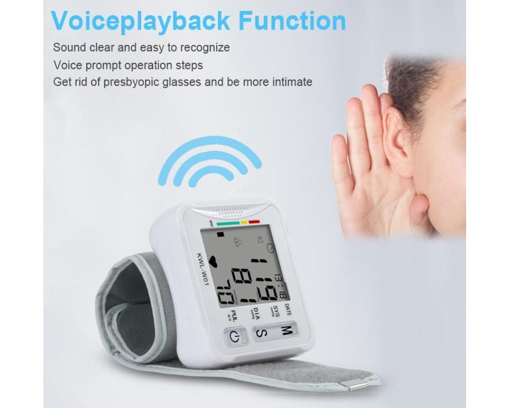 Wrist Blood Pressure Monitor