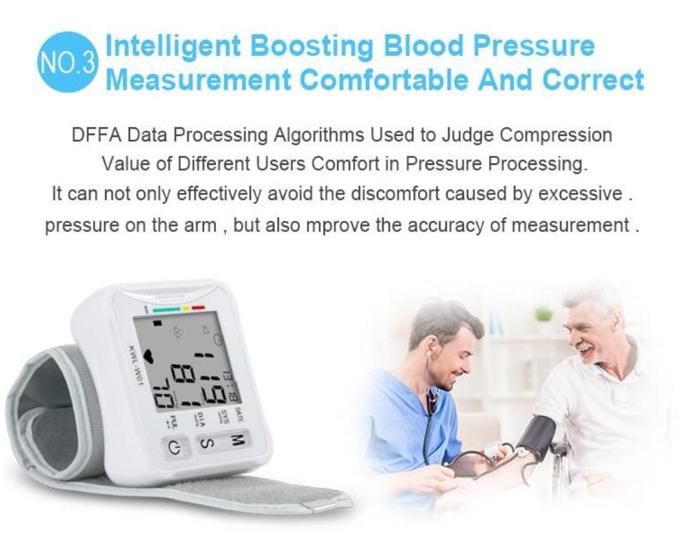Wrist Blood Pressure Monitor