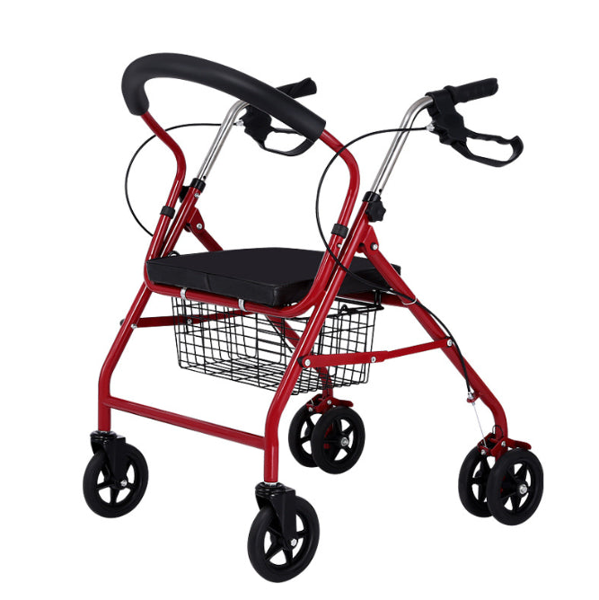 Red Mobility Walker