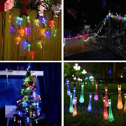 Solar String Lights 30LED Christmas Outdoor Lights