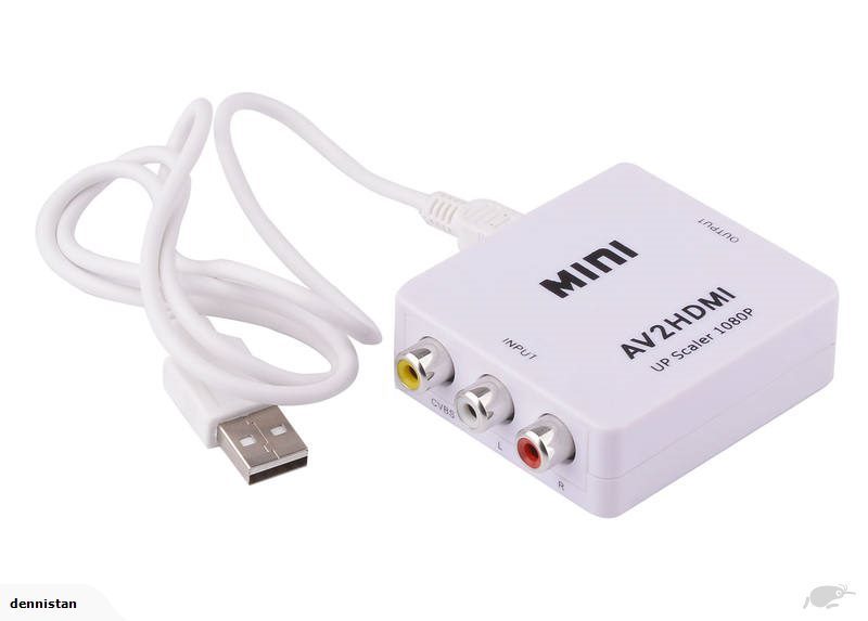RCA to HDMI Video Converter Adapter