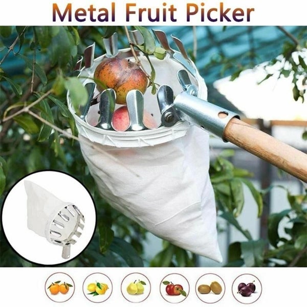 Fruit Picker Bag Basket Harvest Picking Tool L