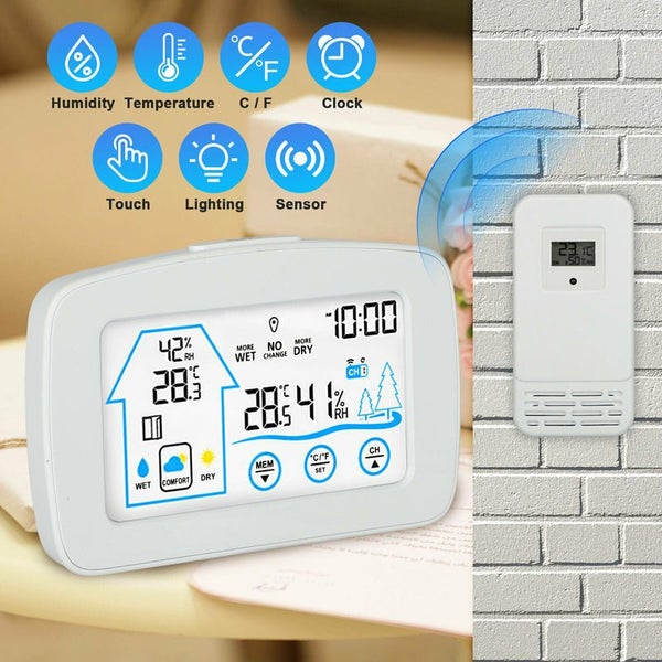 Wireless Weather Station Clock