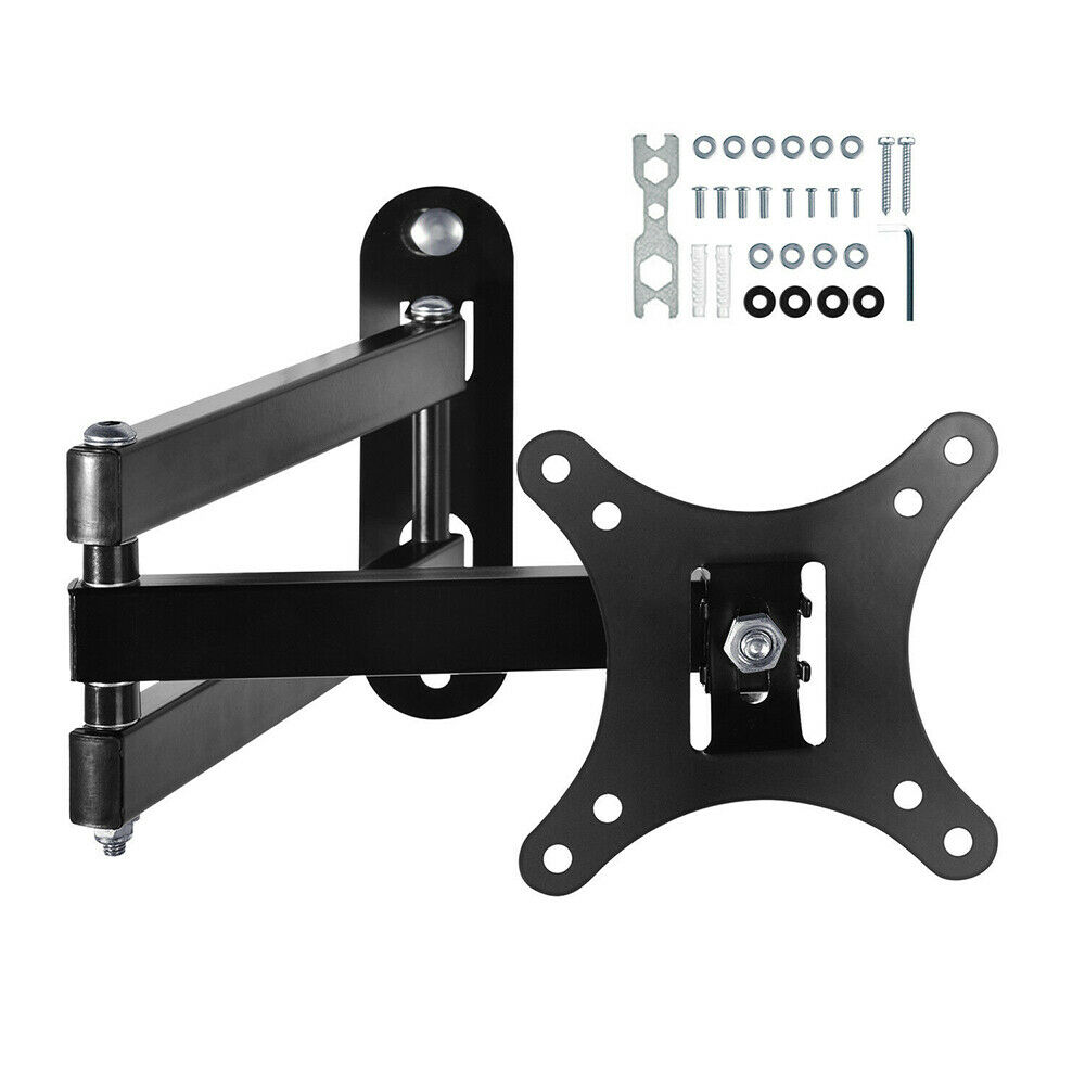 TV Wall Mount Bracket LCD LED Monitor 10"-27" TV Holder